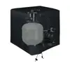 Cubierta protectora para bomba de filtro de piscina enterrada, cubierta transparente para bomba de carcasa de filtro, tela Oxford engrosada, cubierta protectora impermeable, a prueba de polvo y a prueba de sol