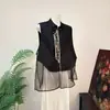Chaleco con cuello alto Zhi Li, nuevo modelo de verano 2026, chaleco estilo chino para mujer, chaleco estilo chino para mujeres jóvenes