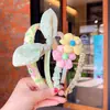 Tiara de Dentes de Desenho Animado Infantil para Meninas, Ferramenta Fofa para Penteado Que Não Danifica o Cabelo, Acessório de Cabelo Antiderrapante