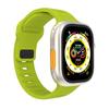 Para Apple Watch 123456789 Generación Ultra King Kong Hebilla Cuadrada Correa de Silicona Deportiva para Reloj