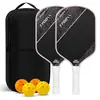 Remos de Pickleball de Fibra de Carbono T700 Transfronterizos Set Completo Raqueta de Pickleball Personalizada