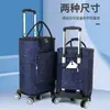 Carrito pequeño para la compra del hogar rueda universal carrito de compras portátil bolso de mano bolsa de compras de papel de aluminio aislante bolsa con ruedas venta al por mayor