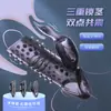 Anel Bloqueador de Pênis Masculino, Anel Vibratório de Ressonância para Casais, Anel Vibratório para Relação Sexual, Anel de Dente de Lobo Bloqueador de Espermatozoides, Brinquedos Sexuais para Adultos