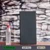 Nuevo tablero de fondo de pizarra negra para fotografía de alimentos, accesorios decorativos para postres, filetes, platos de cena y manteles individuales