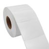 Etiqueta Autoadhesiva de Papel Couché 100150 10080 Cinta Impresión Térmica Etiqueta de Código de Barras en Blanco Pegatina Fabricante Stock Disponible