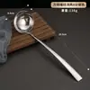 Cucharón para sopa martillado de acero inoxidable 304 estilo coreano, espumadera creativa para hot pot de restaurante y hotel, cuchara grande para sopa de mango largo engrosado