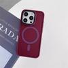 Funda magnética suave para iPhone 16 Pro Max, Apple 15, con tacto suave, resistente a caídas, 14 y 13