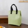 Bolsa para llevar de té de leche con doble taza, Bolsa de embalaje engrosada, a prueba de lluvia y aislante, Simple y portátil, Se puede imprimir el logotipo