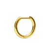 Pendientes de Aguja Recta de Aleación de Titanio F136 G23 Anillos para Lóbulo de la Oreja en Forma de D Anillos para Nariz y Labios Puños para Oreja Joyería para Piercings Venta al por Mayor Transfronteriza