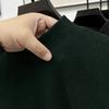 Camisa de veludo dupla face para inverno, camiseta masculina de manga comprida, nova gola média, primavera e outono, 2023, roupas quentes