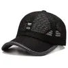 Gorra de Malla para Hombre de Verano para Exteriores de Secado Rápido, Visera de Protección Solar, Gorra de Béisbol Ligera y Transpirable para Pesca
