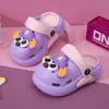 Pantuflas Infantiles de Hongo Lindas Dibujos Animados para Niños Zuecos Antideslizantes para Exteriores Sandalias de Playa de EVA para Bebé Verano