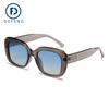 613 Gafas de Sol de Lujo Accesibles Personalizadas de Nicho Forma de B Celebridad de Internet Europeas y Americanas Forma Cóncava Disco Polarizadas Anti-UV Gafas de Sol