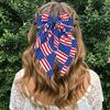 Pinza de Resorte con Lazo Bandera Americana Clip para el Cabello del Día de la Independencia Niños Adultos Decoración de Fiesta Accesorios para el Cabello Tocado Venta al por Mayor
