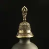 Novos Ornamentos de Sino Vajra Estilo Antigo Estilo Tibetano, Sinos Repelidores de Demônios, Sinos de Cobre, Pequenos Ornamentos, Sinos de Metal