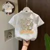 Camisa Polo de Algodón Puro para Niños de Manga Corta de Verano Estilo Coreano Camiseta de Moda para Niños y Niñas, Parte Superior de Moda para Bebé con Cuello y Manga Corta