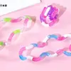 Juguete Divertido para Niños para Aliviar el Estrés con Piezas Giratorias Texturizadas, Suave y Flexible, con Varias Formas Giratorias y Transformables