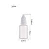 Botella de PE transparente con tapa antirrobo para mascotas, de 3 ml, 10 ml y 50 ml, para pigmentos y gotas para los ojos.
