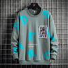 Sudadera para Hombre 2026 Otoño e Invierno Nueva Marca de Moda Personalizada Estampado de Letras Inglesas Sudadera de Manga Larga con Cuello Redondo Top para Hombre