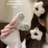 Atmósfera de Otoño e Invierno Nuevo Pasador de Estrella de Felpa Dulce Copo de Nieve Lindo Flequillo Lateral Pasador Coreano Accesorios para el Cabello