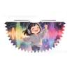 Capas de Desempeño para el Día del Niño Hechas a Medida de Fábrica para Niños, Togas de Graduación con Chal de Atar para Desempeños