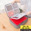 Bolsa caja de almacenamiento de certificados para el hogar multicapa de gran capacidad para archivos documentos tarjetas bolsa para pasaporte certificado