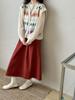 Chaleco Cardigan de Punto Jacquard con Cuello en V de Color Contrastante para Mujer, Nuevo Estilo Otoño 2026, Chaleco Suéter Exterior Holgado