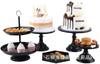 Juego de platos para pastel americanos decoración de mesa de boda mesa creativa fábrica accesorios de boda de hierro mesa de postres soporte para pasteles