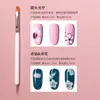 Pintura de uñas de doble propósito para música, herramienta profesional de arte de uñas, cabeza redonda, bolígrafo de taladro para terapia de luz, bolígrafo de pintura de color, bolígrafo para uñas