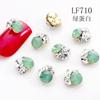 Nail Art Alloy Jóias Pilha Broca OMD Acessórios Nail Sticker Diamante Jóias Nail Sticker Nail Art Pile Broca Atacado