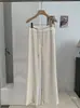 KEKEZOON Moda Estilo Coreano Versátil Calça Micro Flare Feminina Outono Novo Cintura Alta Emagrecimento Boca de Sino Calça Casual 8523