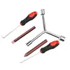 Ferramenta especial de limpeza para desmontagem do cesto interno de máquina de lavar, manutenção do agitador, chave de fenda multifuncional trigeminal, chave especial
