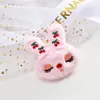 Accesorios de Conejo de Peluche Coloridos Japoneses y Coreanos Juguetes para Niños Colgantes de Muñeca de Tela Bordada Accesorios para Equipaje Ropa Marioneta