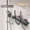Conjunto de Chuveiro Inteligente, Conjunto de Chuveiro para Uso Doméstico, Chuveiro de Banheiro, Chuveiro Pressurizado Termostático Totalmente em Cobre