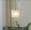 Araña de Flor Murano para Sala de Estar 6 Lámpara de Cristal Francesa de Lujo Nuevo Lámpara para Vestíbulo Lámpara Acogedora para Dormitorio Sin Hierro
