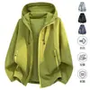 26ª Otoño Nueva Moda Masculina Marca de Tendencia Chaqueta de Manga Larga Color Retro Bloque de Color Ajuste Holgado Chaqueta para Hombre