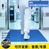 Alfombrilla adhesiva de PE desechable de fábrica, con sistema de despegue, color azul-blanco transparente, alfombrilla para suelo, alfombrilla para eliminación de polvo de taller de sala libre de polvo