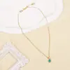 Venta Caliente Forma de Gota de Agua Exquisito Versátil Diseño de Joyería Nicho Colgante de Collar de Gama Alta Pendientes de Moda de Lujo Ligero para Mujeres