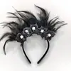 Halloween Black Bat Funny Hair Hoop Cross Border Ghost Festival Party Decoration Headband Crianças Performance Acessórios para o cabelo