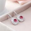 Brincos europeus e americanos atmosfera simples Coringa lindo cristal AAA grau zircão incrustado temperamento feminino celebridade brincos fabricantes