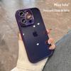 Capa de celular com película para lente de strass avançada para Apple 14pro iPhone15promax transparente 11 resistente a quedas 12p