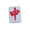 Mahjong Año Nuevo Fortuna Aleación Roja Accesorios para Uñas Arte Chino Rojo Grande Paz y Alegría Decoración de Uñas Portátil