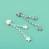 Nuevo Colgante de Borla de Mariposa de Plata Esterlina S925 Estilo Chino de Doble Cara DIY Pulsera Wenwan Material de Accesorios de Plata