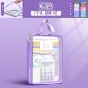 Bolsa de asignatura tridimensional bolsa transparente para documentos bolsa de malla para llevar bolsa para libros clasificación de asignaturas bolsa para exámenes bolsa para guardar exámenes bolsa para tutoriales