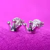 Pendientes Pequeños Elegantes de Moda Coreana, Accesorios para Orejas de Corona, Joyería Pequeña al por Mayor, Pendientes Sencillos de Personalidad Estilo Reina, Envío Directo de Una Pieza
