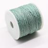1,2 mm multicolorido linho cor texto jogar esfregar contas de algodão King Kong estrela lua frisado fio trançado tasser fio