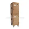 Peng Wen 260L camada dupla rotacional plástico incubadora de alimentos unidade refrigeradora banquete escola grupo refeição e prato gabinete de isolamento