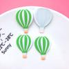 Nuevos parches de globo aerostático con pegamento suave de PVC, accesorios para el cabello, horquillas, pegatinas para fundas de teléfono móvil, pegatinas para refrigerador, venta al por mayor de accesorios.