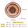 Série de Ímãs de Geladeira de Macarrão Premium Macarrão Cortado à Faca de Shanxi Macarrão com Molho Frito de Pequim Macarrão de Chá Sha de Xiamen e Outras Decorações com Ímãs de Geladeira