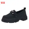 Liu Fu 2026 Primavera Novo Comércio Exterior Tamanho Grande Mocassins WISH Amazon Europa e América Slip-on Sapatilhas Femininas